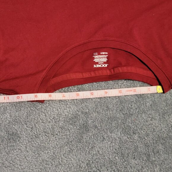 Jockey Casual T-Shirt Dress, Red Resin, Large - Picture 8 of 10